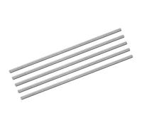 sourcing map 5 aste in titanio GR5, diametro 3 mm, lunghezza 100 mm, in solido metallo TC4, in lega di titanio, per modellismo, aereo, auto, nave, fai da te, lavorazione del metallo