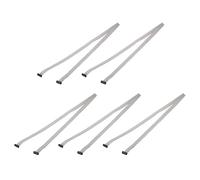 sourcing map 5 cavi a nastro piatti con connettore IDC, 16 pin, passo 2 mm, lunghezza 1 m, FC a FC doppio femmina, cavo a nastro piatto, per elettronica industriale, grigio