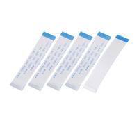 sourcing map 5 cavi piatti e flessibili sottili FFC, 24 pin, passo 0,5 mm, lunghezza 60 mm (tipo B) per stampante LCD 3D, fotocamera, computer portatile, audio