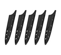 sourcing map 5 custodie protettive per coltelli da 12,7 cm, universali, per cucina, colore nero