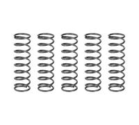 sourcing map 5 molle a compressione, diametro esterno 12 mm, dimensione del filo 1,2 mm, lunghezza libera 40 mm, struttura in acciaio a molla, molle a compressione meccaniche estese per riparazioni in