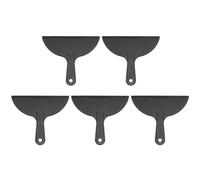 sourcing map 5 raschietti per stucco da 20,3 cm di larghezza, 6 mm, sottili e flessibili, in plastica, per nastrare cartongesso, spalmare, pittura, graffi sulle pareti