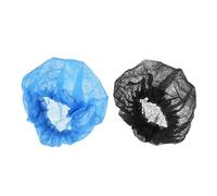 sourcing map 50 coperture per microfono usa e getta, in tessuto non tessuto, colore nero, blu, per microfono palmare