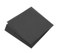 sourcing map 50 fogli di carta per origami, double face, 19,5 x 19,5 cm, quadrati, per progetti artistici, principianti, decorazione regali, colore nero