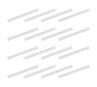 sourcing map 50 molle di compressione in acciaio inossidabile 304, 0,2 mm x 3 mm x 40 mm, piccole e piccole, per riparazioni domestiche e fai da te, officina e uso industriale, tonalità argentata