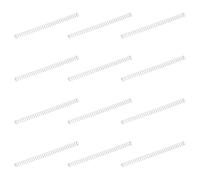 sourcing map 50 molle di compressione in acciaio inossidabile 304, 0,2 mm x 3 mm x 5 mm, piccole e piccole, per riparazioni domestiche e fai da te, officina e uso industriale, tonalità argentata