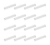 sourcing map 50 molle di compressione in acciaio inossidabile 304, 0,3 mm x 4 mm x 25 mm, piccole e piccole, per riparazioni domestiche e fai da te, officina e uso industriale, tonalità argentata