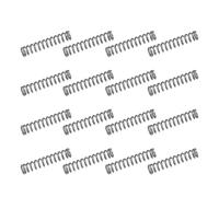 sourcing map 50 molle di compressione in acciaio inossidabile 304, 0,6 mm x 4 mm x 20 mm, piccole e piccole, per riparazioni domestiche e fai da te, officina e uso industriale, tonalità argentata