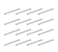 sourcing map 50 molle di compressione in acciaio inossidabile 304, 0,6 mm x 4 mm x 45 mm, piccole e piccole, per riparazioni domestiche e fai da te, officina e uso industriale, tonalità argentata