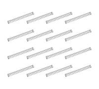 sourcing map 50 molle di compressione in acciaio inossidabile 304, 0,6 mm x 5 mm x 45 mm, piccole e piccole, per riparazioni domestiche e fai da te, officina e uso industriale, tonalità argentata