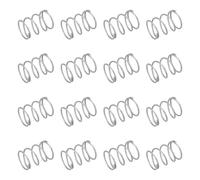 sourcing map 50 molle di compressione in acciaio inossidabile 304, 0,8 mm x 11 mm x 15 mm, piccole e piccole, per riparazioni domestiche e fai da te, officina e uso industriale, tonalità argentata