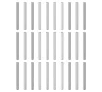 sourcing map 50 perni cilindrici M3 (3 mm) x 35 mm, in acciaio inossidabile 304, supporto per mensole, elementi di fissaggio per dispositivi in metallo, mobili in legno, installazione fai da te