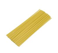 sourcing map 50 ricariche per penna 3D, a bassa temperatura di stampa, 2,5 mm x 15 cm, per stampanti PCL, supporto solo per penna 3D, giallo terroso