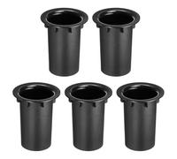 sourcing map 5Pcs 72x102mm/2.8 x 4 Inch Speaker Port Tube Subwoofer Bass Box Tubo Bass Woofer Box Speaker Box Bass Air Port per DJ/PA Speaker Cabinet