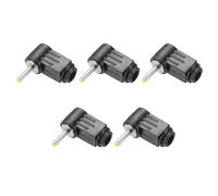 sourcing map 5pcs DC maschio adattatore di alimentazione, 2.5mm x 0.7mm DC Power Jack Plug Adapter 0.96 pollici per PC, laptop, giocattolo, cellulare, dispositivi elettronici