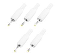 sourcing map 5pcs DC maschio adattatore di alimentazione connettore, 2,5 mm x 0,7 mm DC Power Jack Plug Adapter 1.8 pollici per PC, laptop, giocattolo, cellulare, dispositivi elettronici
