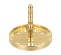 sourcing map 6,1 cm Dia Incenso Press Tool, Longevity Shape Incenso Ottone Making Tools con comoda maniglia per fai da te Yoga Tea Room Meditazione Spazi Casa Aromaterapia Decorazione