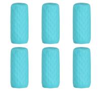 sourcing map 6 coperture in silicone per bottiglie da viaggio, a prova di perdite, coperture elastiche per bottiglie riutilizzabili, per la maggior parte delle dimensioni, articoli da toeletta