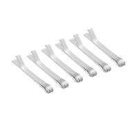 sourcing map 6 forcine per capelli a forma di bambola, 11 mm, colore bianco argento, mini fermagli per capelli in metallo, forcine per bambole, accessori per capelli fai da te