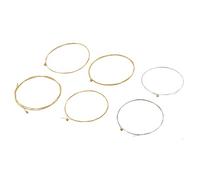 sourcing map 6 pz Beginner Folk Acustica Chitarra A per CCiaio Sostituzione Corde Set