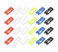 sourcing map 60 clip per cavo di prolunga servo, connettore di sicurezza per cavo servo, con fibbia, per auto, aereo, barca, fai da te, cavo adattatore a Y, 6 colori