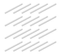 sourcing map 60 perni cilindrici M3 x 55 mm in acciaio inossidabile 304, perni di fissaggio paralleli per mensole, per produzione meccanica, industria, installazione di mobili, argento