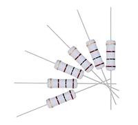 sourcing map 60 resistenze da 100 Ohm, 2 W 5% di tolleranza di ossido di metallo, piombo assiale, ignifugo per progetti elettronici fai da te ed esperimenti