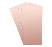 sourcing map 6pcs 200x100mm Double Sided Rame Rivestito Laminato PCB Circuit Board FR4 2mm Spessore FAI DA TE Prototipazione PCB Board