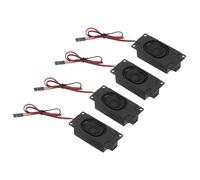 sourcing map 6Pcs 3Watt 8Ohm Singolo Mini Altoparlante Full-Range Mobile Pubblicità Portatile Macchina Altoparlante con Pre-collegato 2.54mm Terminale Cavo Connettore Interfaccia per Piccoli Progetti