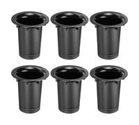 sourcing map 6Pcs 85x110/3.3 x 4.3 Inch Speaker Port Tube Subwoofer Bass Box Cassa Bass Air Port per DJ/PA Speaker Cabinet