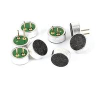 sourcing map 8 PC Saldatura Microfono a condensatore a elettrete Pick-up 6mm x 2,7 mm