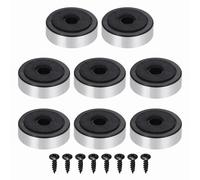 sourcing map 8 piedini isolanti per altoparlanti, 48 mm x 15 mm, in schiuma di plastica, per assorbire gli urti, anti-vibrazione, amplificatore, tappetini per audio, CD, HiFi, sistema audio Home