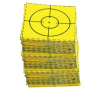 sourcing map 80 fogli riflettori per indagini, 40 mm x 40 mm, autoadesivi, per rilevamento di target, stazioni totali, nastro riflettente per ispezione navi, misure tunnel, verde