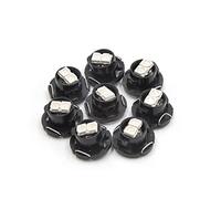 sourcing map 8pz. verde 5050 Auto T4.7 LED Cuneo cruscotto cruscotto pannello luci lampadina interiore