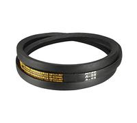 sourcing map A-55 Drive V-Belt Circonferenza 55" Cinghia di trasmissione in gomma di potere industriale