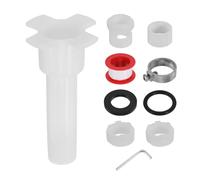 sourcing map Adattatore per beccuccio per vasca, kit adattatore per rubinetto vasca da bagno, kit adattatore universale per tubo in rame da 1/2", IPS da 1/2 '' IPS 3/4 '' IPS per riparazione del