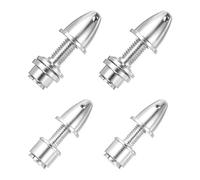 sourcing map Adattatore per elica RC aereo Spinners, apertura 3,17/5 mm e uscita 5/8 mm asse adattatore elica risparmio per controller di velocità motore brushless albero, confezione da 4