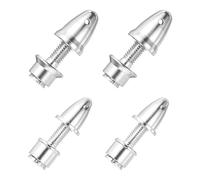 sourcing map Adattatore per elica RC aereo Spinners, apertura 3,17 mm e uscita 5/6 mm asse adattatore elica risparmio per albero brushless controller di velocità motore, confezione da 4