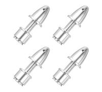 sourcing map Adattatore per elica RC aereo Spinners, apertura 3/3,17 mm e uscita asse 5 mm adattatore elica risparmio per albero brushless controller di velocità motore, confezione da 4