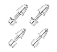 sourcing map Adattatore per elica RC aereo Spinners, apertura 3/4 mm e uscita 5/6 mm asse adattatore elica risparmio per albero brushless controller di velocità motore, confezione da 4