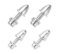 sourcing map Adattatore per elica RC aereo Spinners, apertura 3/5 mm e uscita 6/8 mm asse adattatore elica risparmio per albero brushless controller di velocità motore, confezione da 4