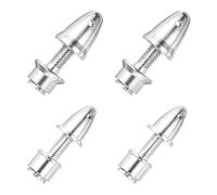 sourcing map Adattatore per elica RC aereo Spinners, apertura 3 mm e uscita 5/6 mm asse adattatore elica risparmio per albero brushless controller di velocità motore, confezione da 4