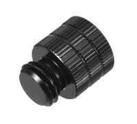 sourcing map Adattatore per supporto microfono da 1/4 femmina a M12 maschio adattatore filettato per supporto microfono da montare all'adattatore treppiede per fotocamera