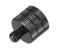 sourcing map Adattatore per supporto microfono, da M12 femmina a 1/4 maschio, adattatore filettato per supporto microfono a treppiede per fotocamera