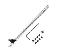 sourcing map Albero motore W Elica Giunto universale, L250 mm Albero L200 mm Manicotto D36 mm in acciaio inox Elica a 2 lame Fit per albero motore da 5 mm Kit di montaggio accoppiatore barca RC