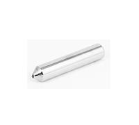 sourcing map - Allenatore per mole diamantato, strumento di raddrizzamento, rettifica levigatrice per sbavatura, penna 3/8 x 2 pollici, punta 0,5 mm, colore: Argento