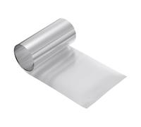 sourcing map Alluminio Lampeggiante Rotolo 1000mmx100mmx0.15mm | Pannelli per tetti in metallo, impermeabili, in alluminio, per riparazioni domestiche, lampeggianti sul tetto