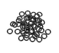 sourcing map Anelli O-ring in gomma nitrilica, diametro esterno 8,5 mm, diametro interno 5,5 mm, larghezza 1,5 mm, guarnizione metrica per impianti idraulici di macchine automobilistiche, confezione