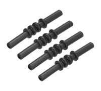 sourcing map Asta con sfere in gomma antivibrazione per assorbimento degli urti 2 mm x 5 mm x 32 mm (IDxODxH) per RC Quadcopter FPV Gimbal supporto per fotocamera, nero/confezione da 4