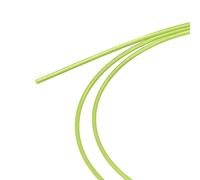 sourcing map Aste in fibra ottica PMMA 1 mm x 15 cm per filamenti a vista verde 1 set confezione da 5